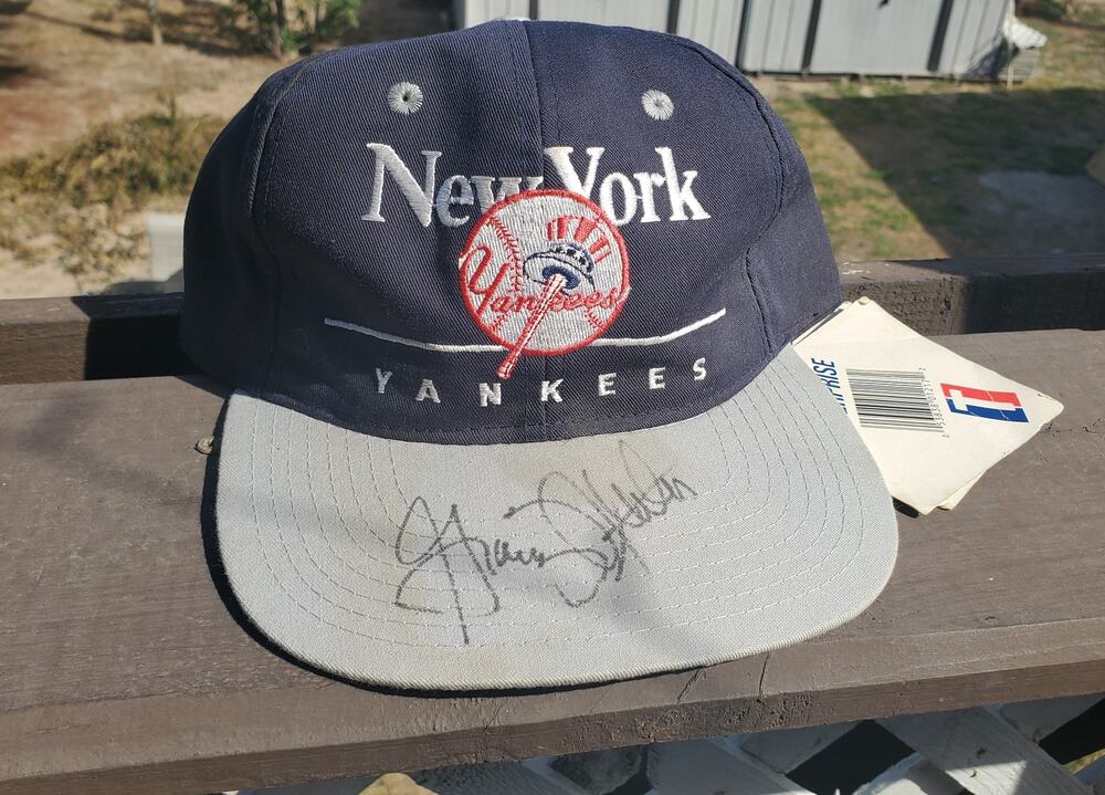 Vintage NWT Deadstock New York Yankees Graig Nettles Autographed Hat